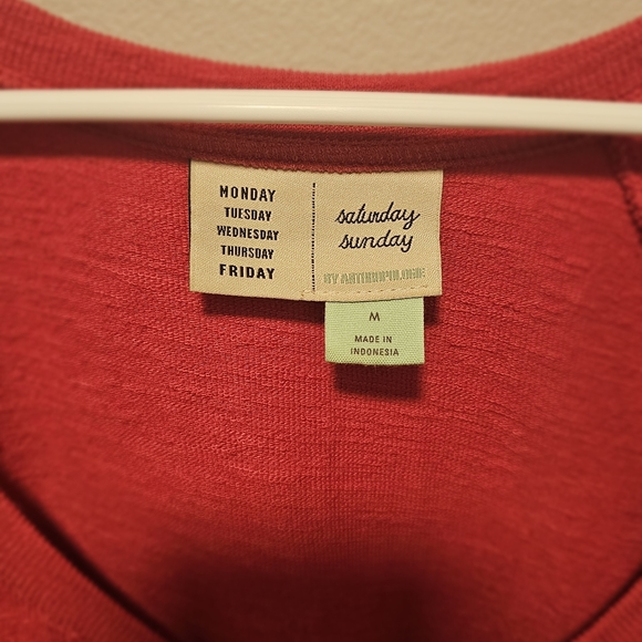 Anthropologie Raspberry Mini Dress - Picture 3 of 5